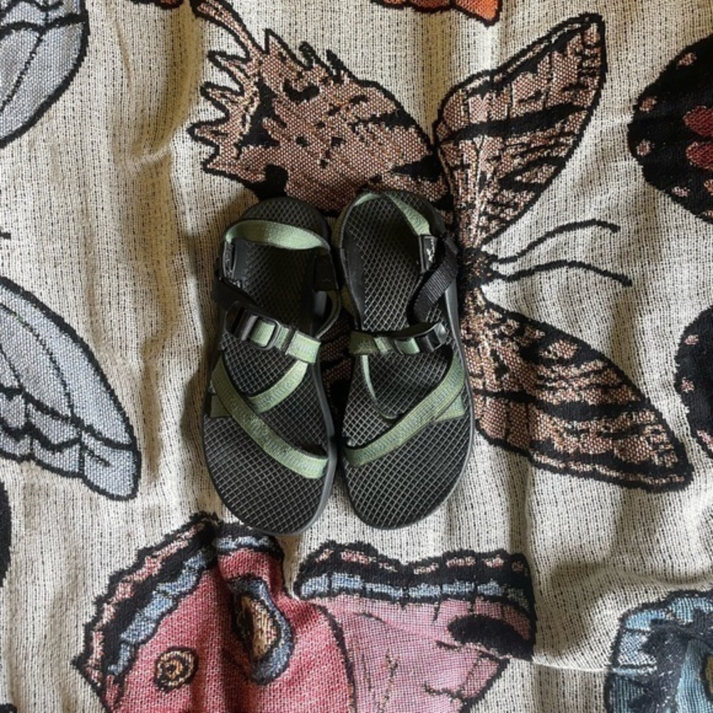 Chaco Women's Sandals - Black and Green